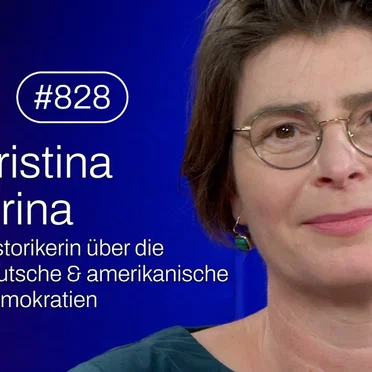 Jung & Naiv #828, „Historikerin Christina Morina über liberale Demokratie, BRD & USA“ by Tilo Jung - album cover