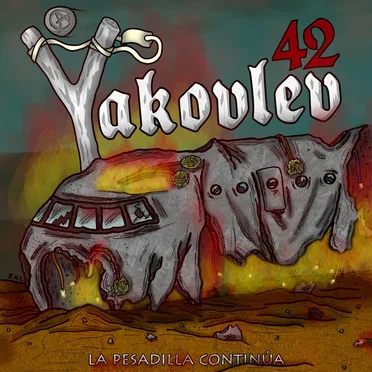 La Pesadilla Continúa by Yakovlev 42 - album cover