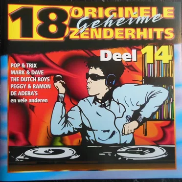 18 originele geheime zenderhits, deel 14 by Various Artists - album cover