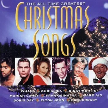 The All Time Greatest Christmas Songs by Various Artists - album cover