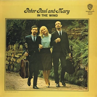 In the Wind by Peter, Paul and Mary - album cover