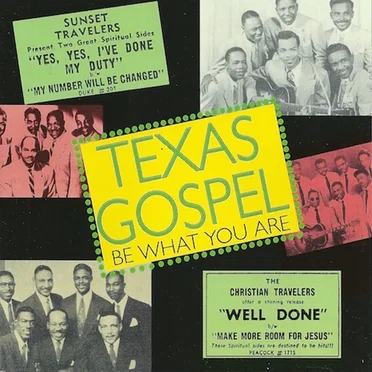 Texas Gospel Volume 2: Be What You Are by Various Artists - album cover