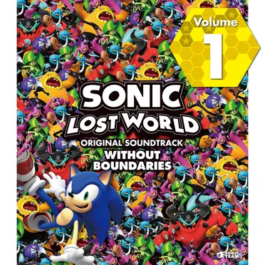 SONIC LOST WORLD ORIGINAL SOUNDTRACK: WITHOUT BOUNDARIES, Vol. 1 by Various Artists - album cover