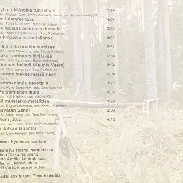 Kyllä tukkipoika tunnetaan