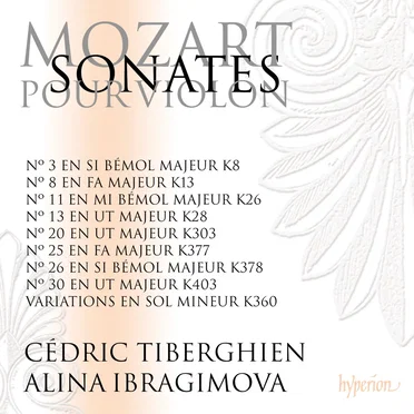 Violin Sonatas K8, 13, 26, 28, 303, 360, 377, 378, 403