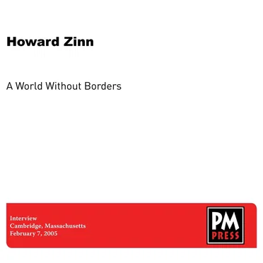 A World Without Borders by Howard Zinn - album cover
