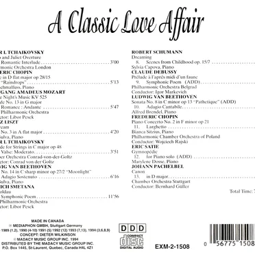 A Classic Love Affair by Various Artists - album cover