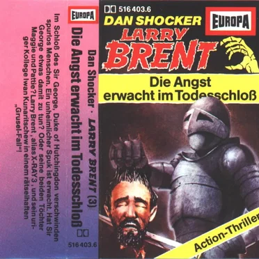 Larry Brent 3: Die Angst erwacht im Todesschloß by Dan Shocker - album cover