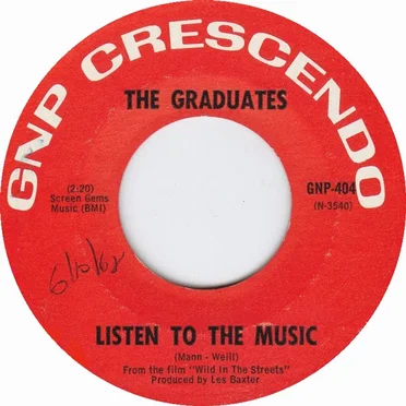 Listen To The Music by The Graduates - album cover