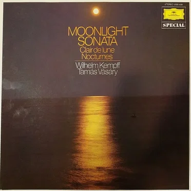 Moonlight Sonata - Clair de lune - Nocturnes by Various Artists - album cover