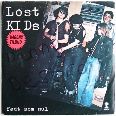 Født som Nul by Lost Kids - album cover