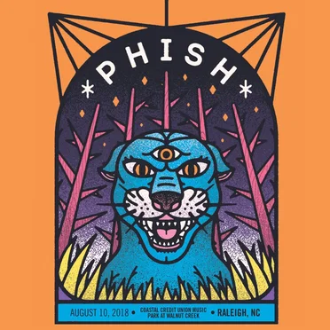 2018-08-10: Coastal Credit Union Music Park at Walnut Creek, Raleigh, NC, USA