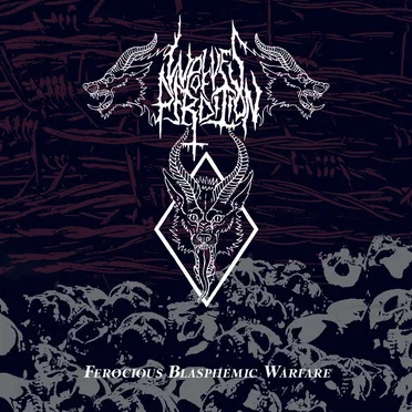 Ferocious Blasphemic Warfare by Wolves of Perdition - album cover