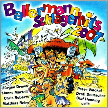 Ballermann Schlagerhits 2007 by Various Artists - album cover