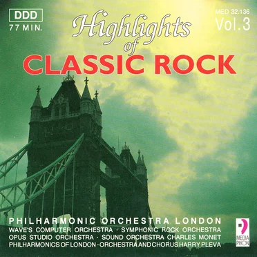 100 Highlights of Classic Rock by Various Artists - album cover
