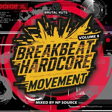 Breakbeat Hardcore Movement: Volume 8 by Various Artists - album cover