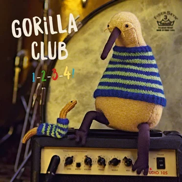 1-2-3-4! by Gorilla Club - album cover