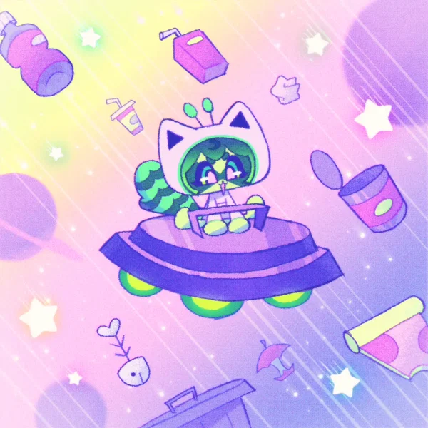 GARBAGE GALAXY!