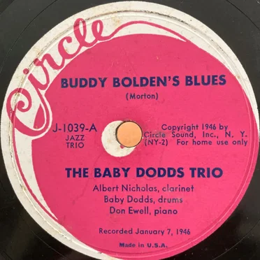 Buddy Bolden's Blues / Drum Improvisation No. 2
