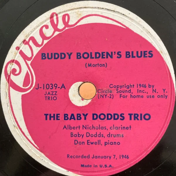 Buddy Bolden's Blues / Drum Improvisation No. 2
