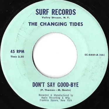 Don't Say Good-Bye / I'm Crying by The Changing Tides - album cover