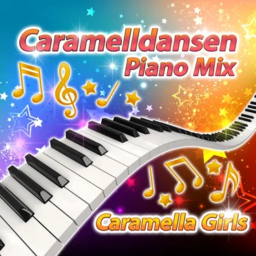 Caramelldansen (piano mix) by Caramella Girls - album cover