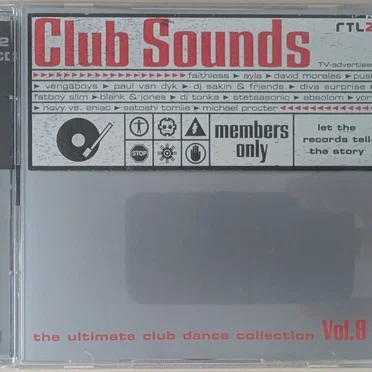 Club Sounds: The Ultimate Club Dance Collection, Vol. 8 by Various Artists - album cover