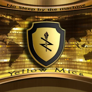Yellow Mica by No Sleep by the Machine - album cover