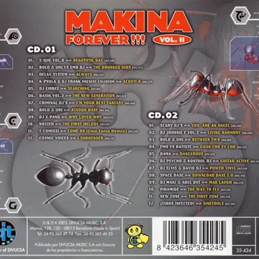Makina Forever!!! Vol. II by Various Artists - album cover