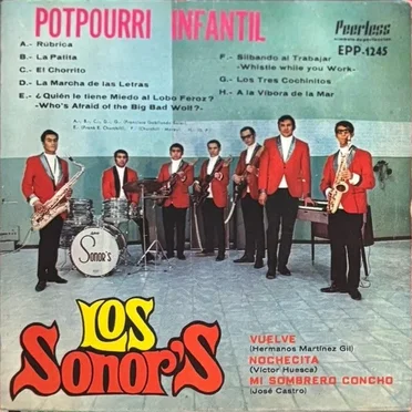 Potpourri infantil by Los Sonor’s - album cover
