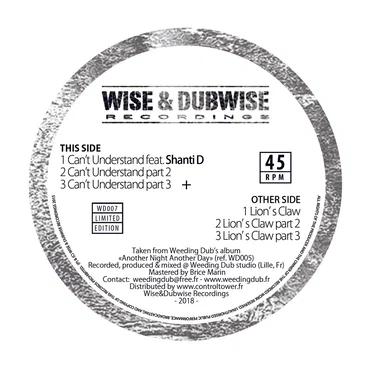 Can't Understand / Lion's Claw