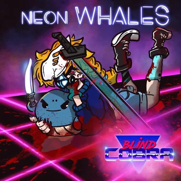Neon Whales by Blind Cobra - album cover