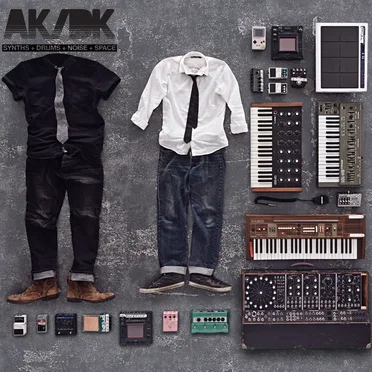 Synths + Drums + Noise + Space by AK/DK - album cover