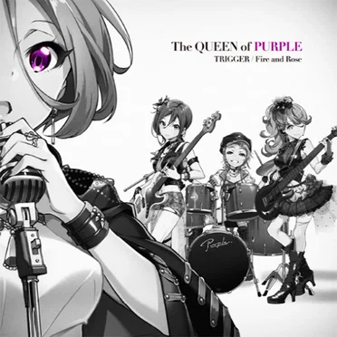 TRIGGER ⁄ Fire and Rose by The QUEEN of PURPLE - album cover