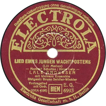 Lied eines jungen Wachtpostens (Lili Marleen)