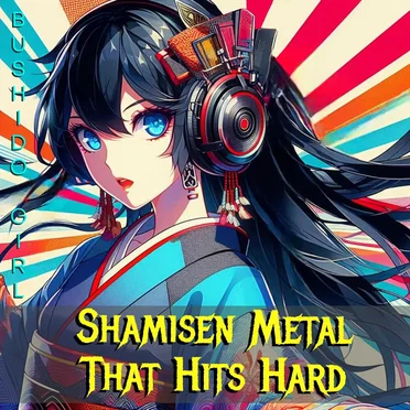 Shamisen Metal That Hits Hard by Bushido Girl - album cover