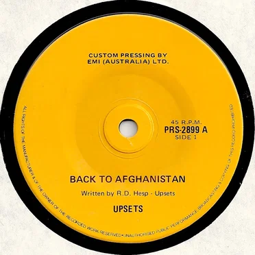 Back to Afghanistan by Upsets - album cover