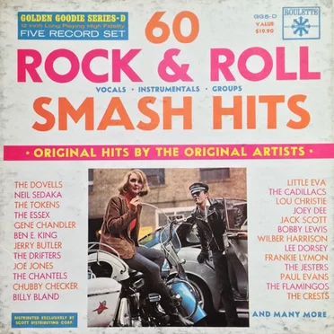 60 Rock & Roll Smash Hits-Golden Goodies Series D by Various Artists - album cover