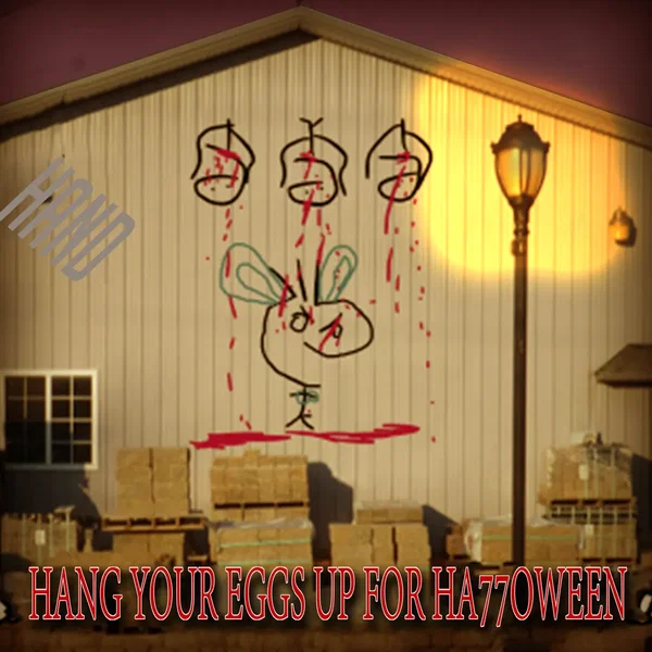 HANG YOUR EGGS UP FOR HA77OWEEN
