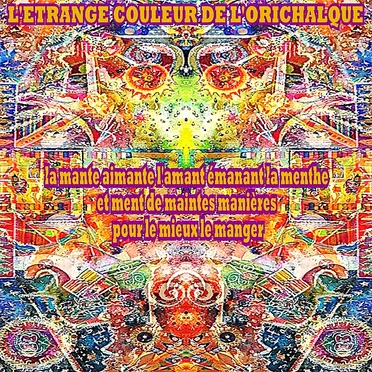 la mante aimante l'amant émanant la menthe et ment de maintes manières pour le mieux le manger