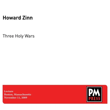 Three Holy Wars by Howard Zinn - album cover