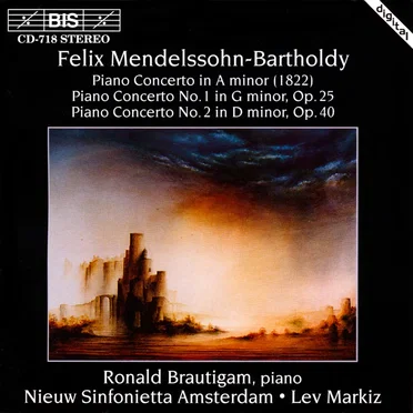 Piano Concerto in A minor (1882) / Piano Concerto no. 1 in G minor, op. 25 / Piano Concerto no. 2 in D minor, op. 40