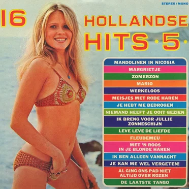 16 Hollandse hits, *5* by Various Artists - album cover