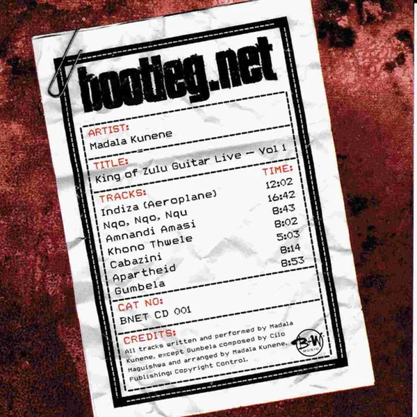 King of the Zulu Guitar Live Vol1