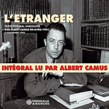 L'Etranger by Albert Camus - album cover