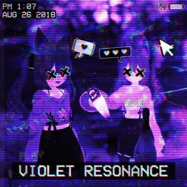 Violet Resonance by Yuuni - album cover