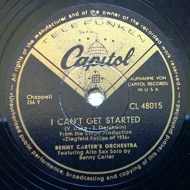 I Can't Get Started / I Can't Escape From You