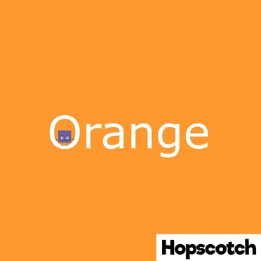 The Color Orange Song by Hopscotch Songs - album cover