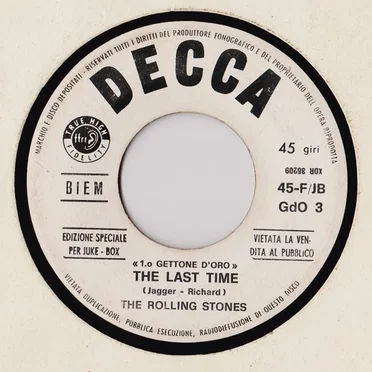 The Last Time / Lady Jane