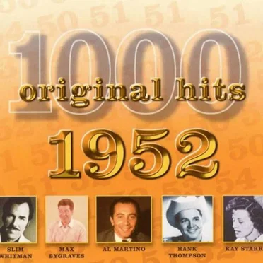 1000 Original Hits: 1952 by Various Artists - album cover